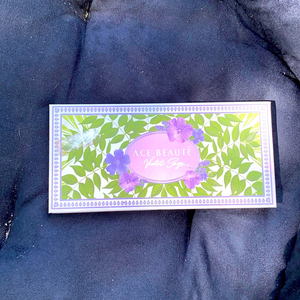 ACE Beaute eyeshadow palette in ten colors!